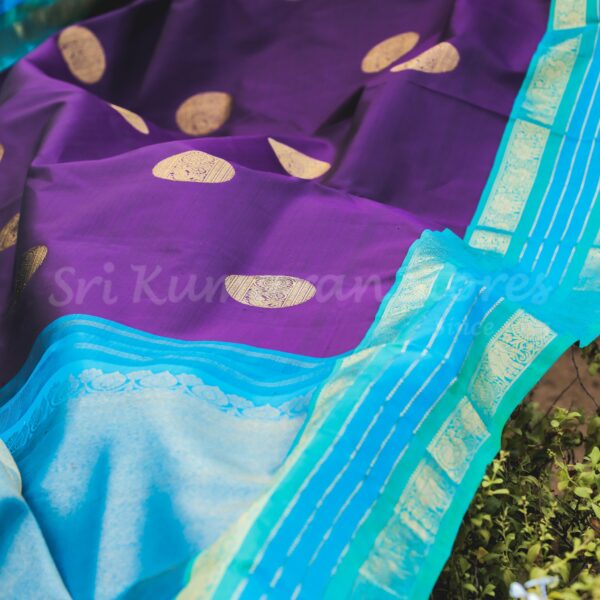 Purple Body With Green-Blue Border - Image 2