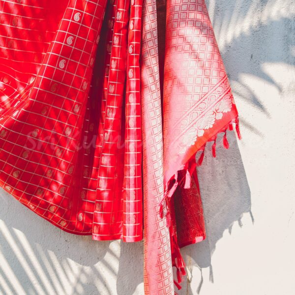 Red Body With Silver Checks - Image 4