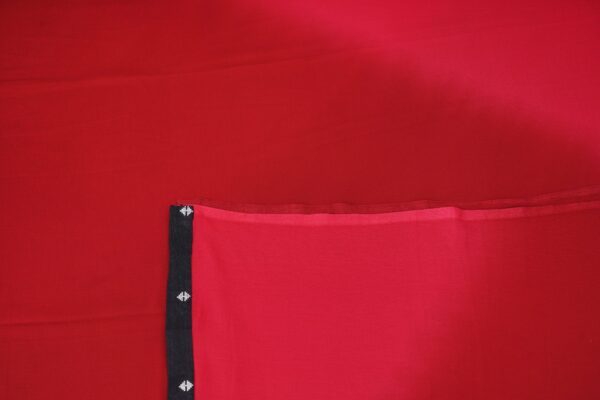 Black top with red bottom and red shawl kurti - Image 7