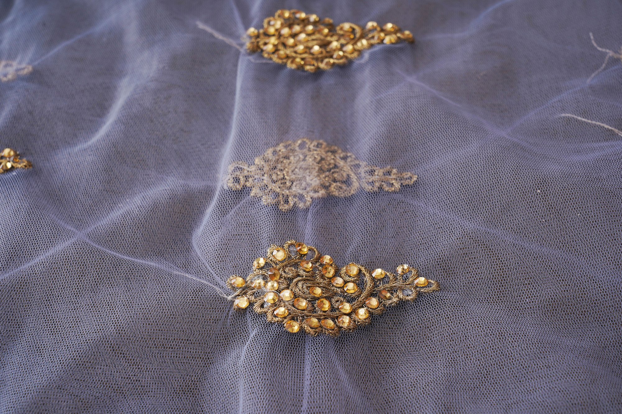 Light orange top with lavender bottom kurti - Image 6