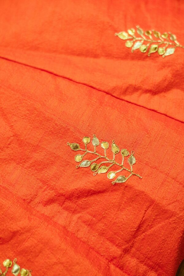 Turquoise blue with orange bottom - Image 2