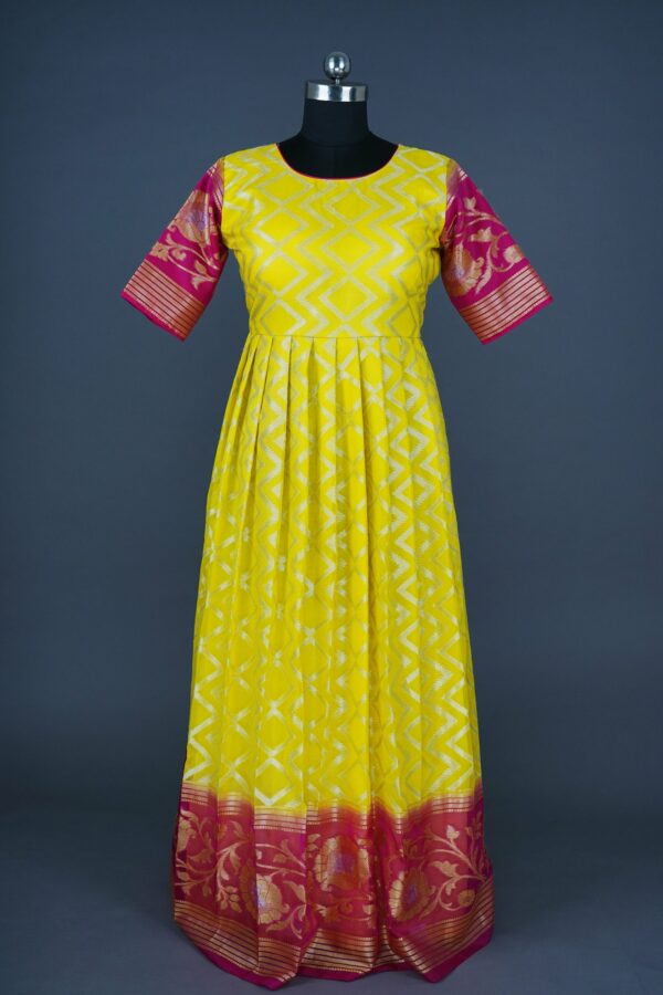 Yellow and Red Lehenga