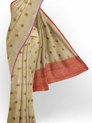 Half white are with silver colour border