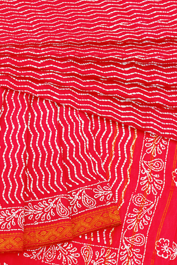 sri kumaran stores madurai cotton pink saree with white border 5