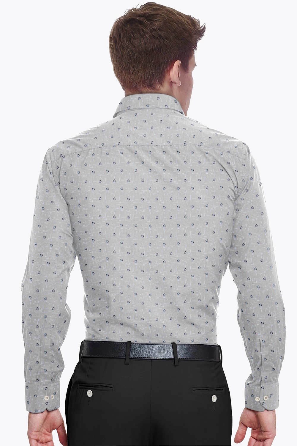 sri kumaran stores men perri alley grey full sleeve shirt 4