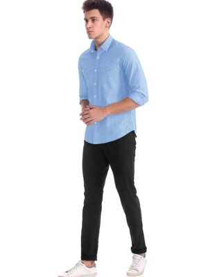 sri kumaran stores men perri alley light blue full sleeve shirt 1