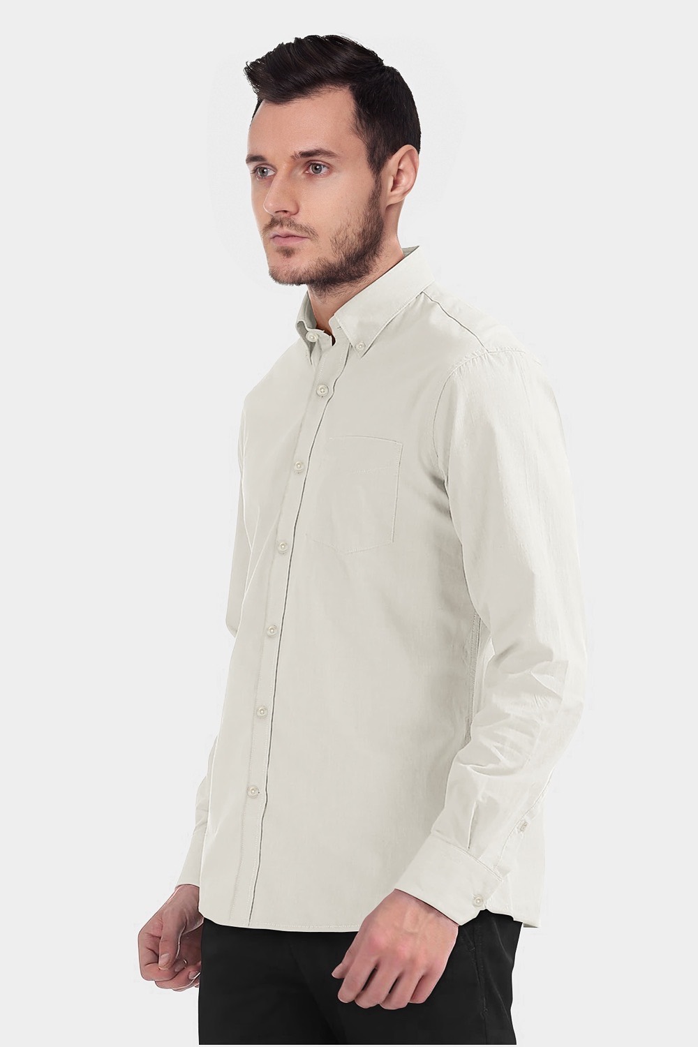 sri kumaran stores men perri alley off white full sleeve shirt 3