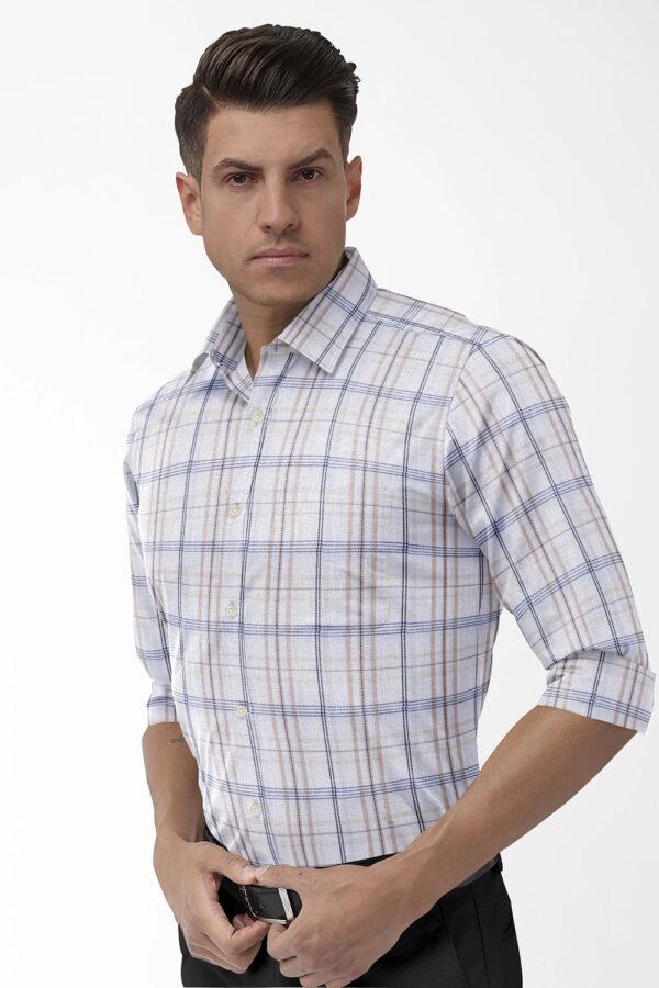 sri kumaran stores men perri alley white full sleeve shirt 3