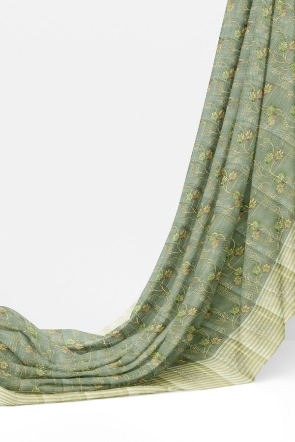 sri kumaran stores chentheri cotton saree grey saree with white and sandal border 3