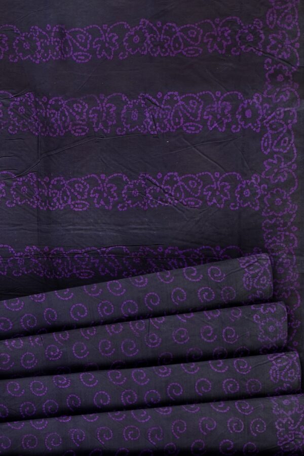 sri kumaran stores chungudi cotton saree indigo blue saree with allover design 520221213
