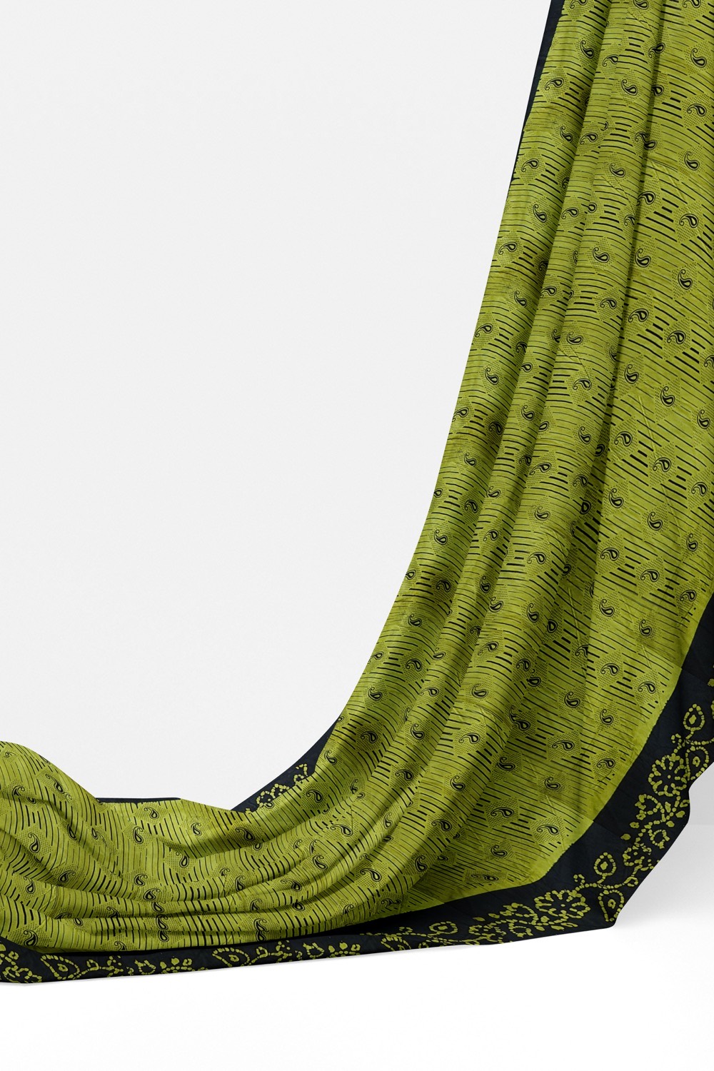 sri kumaran stores chungudi cotton saree light green saree with dark blue border 320221213