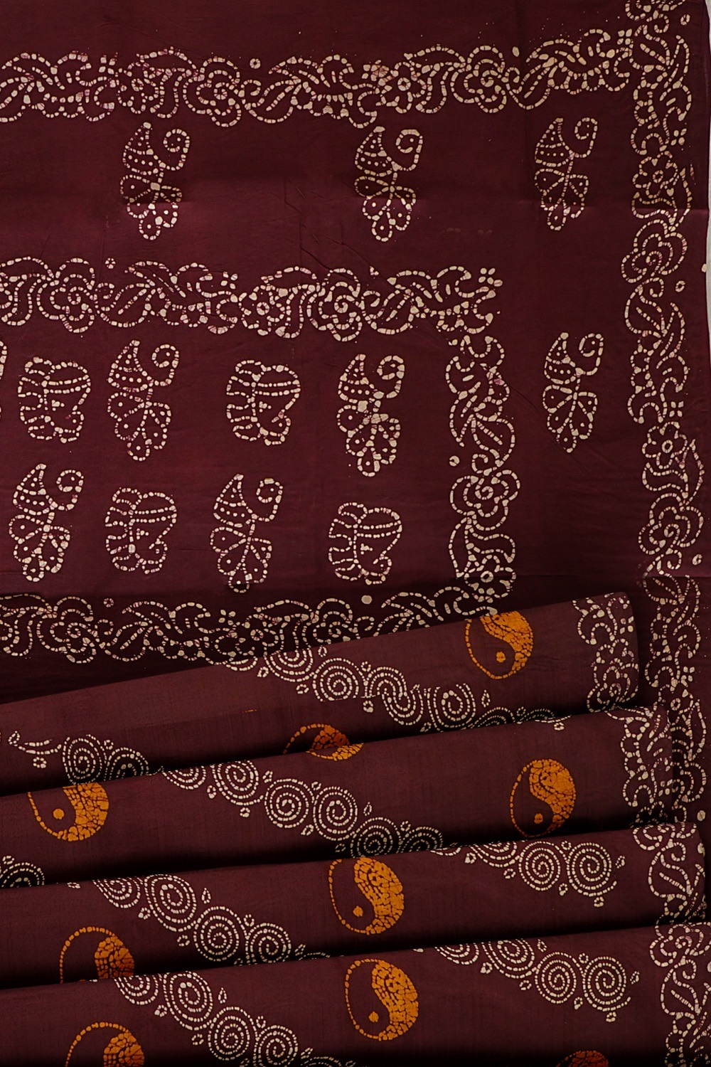 sri kumaran stores chungudi cotton saree maroon saree with allover design 520221213