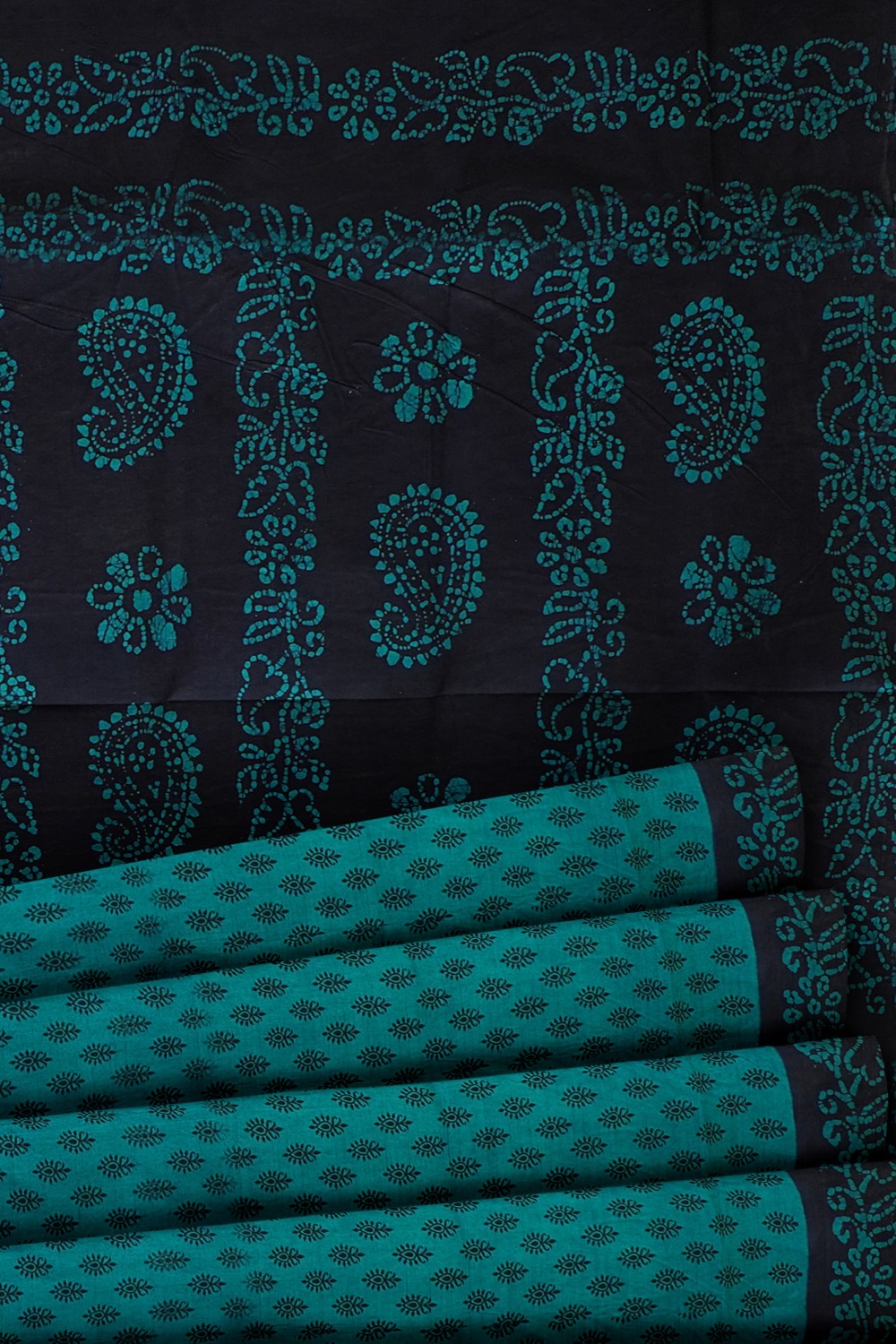 sri kumaran stores chungudi cotton saree sky blue saree with dark blue border 520221213