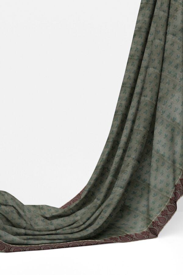 sri kumaran stores coimbatore cotton saree grey and maroon saree with thread woven border 320221213