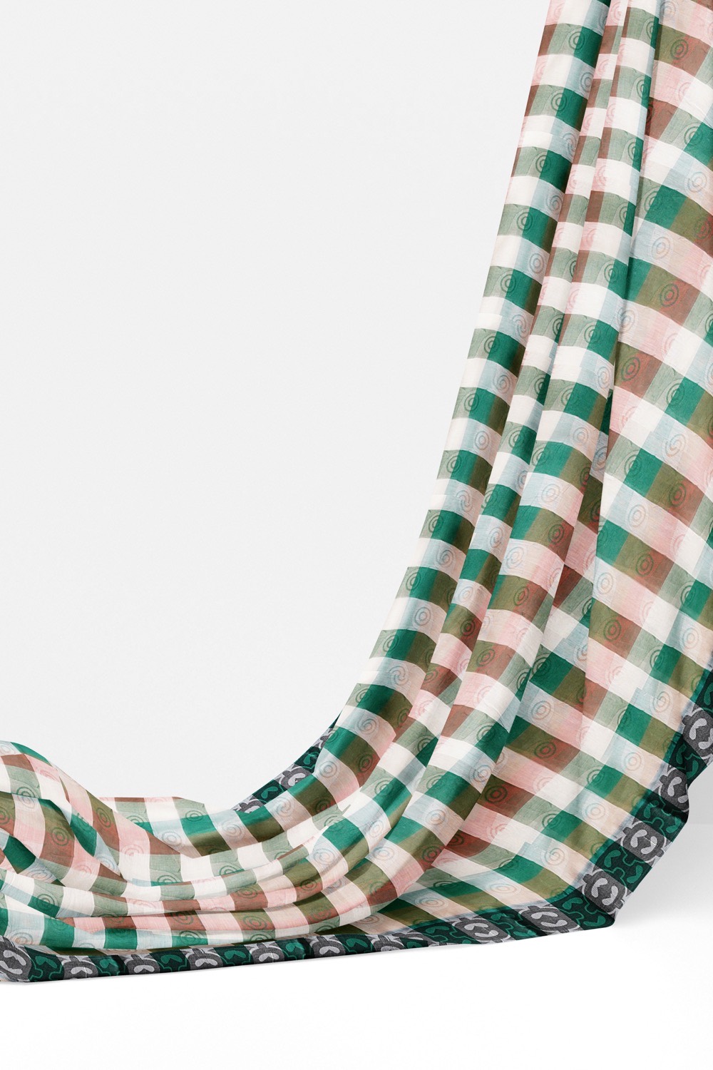 sri kumaran stores coimbatore cotton saree multi color strip saree with thread woven border 320221213