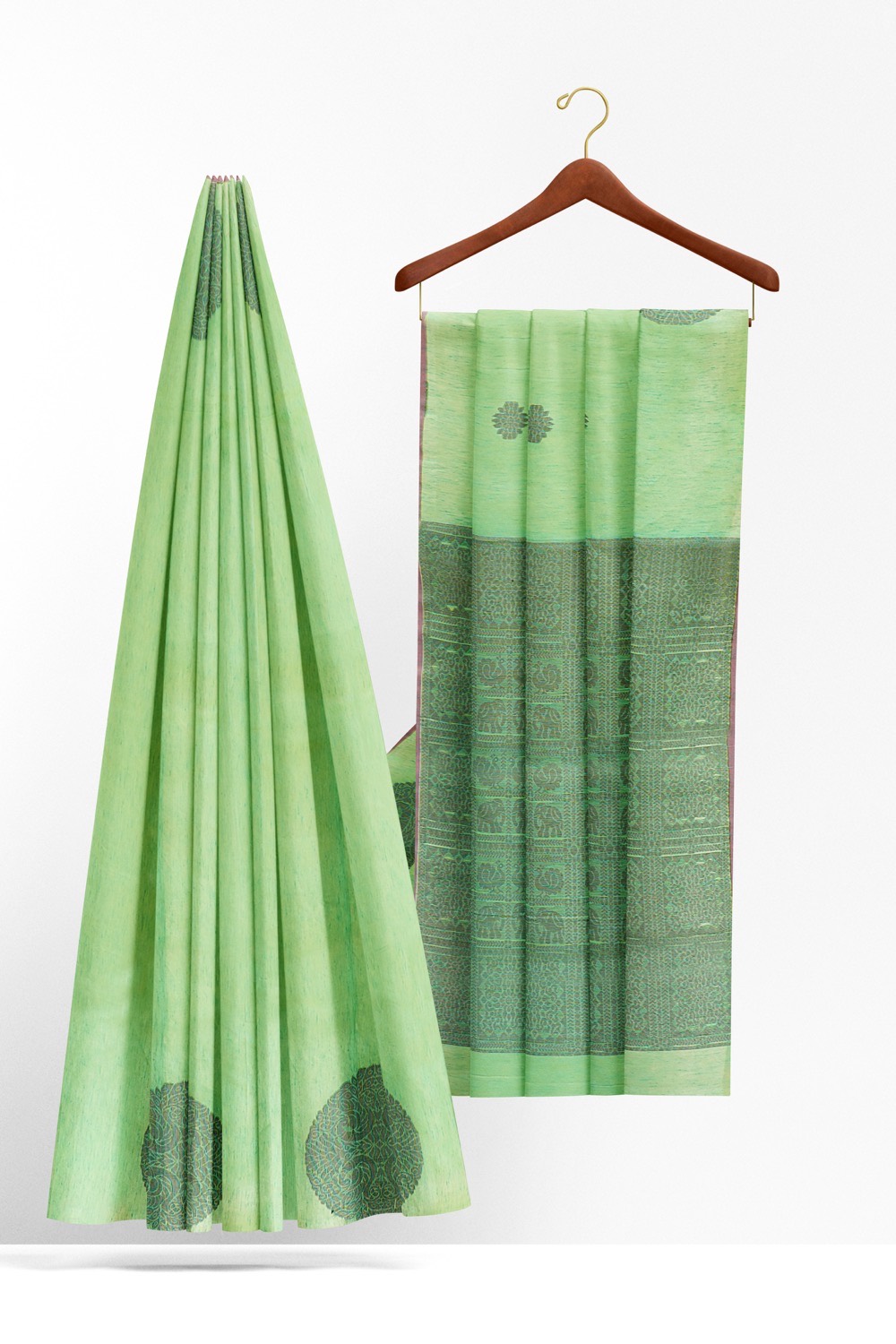 sri kumaran stores pure cotton saree dual shade pure cotton saree 2