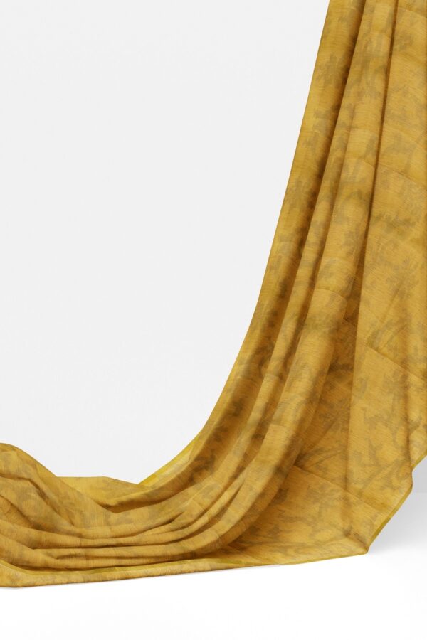 sri kumaran stores pure cotton saree sandal color saree with golden border 3
