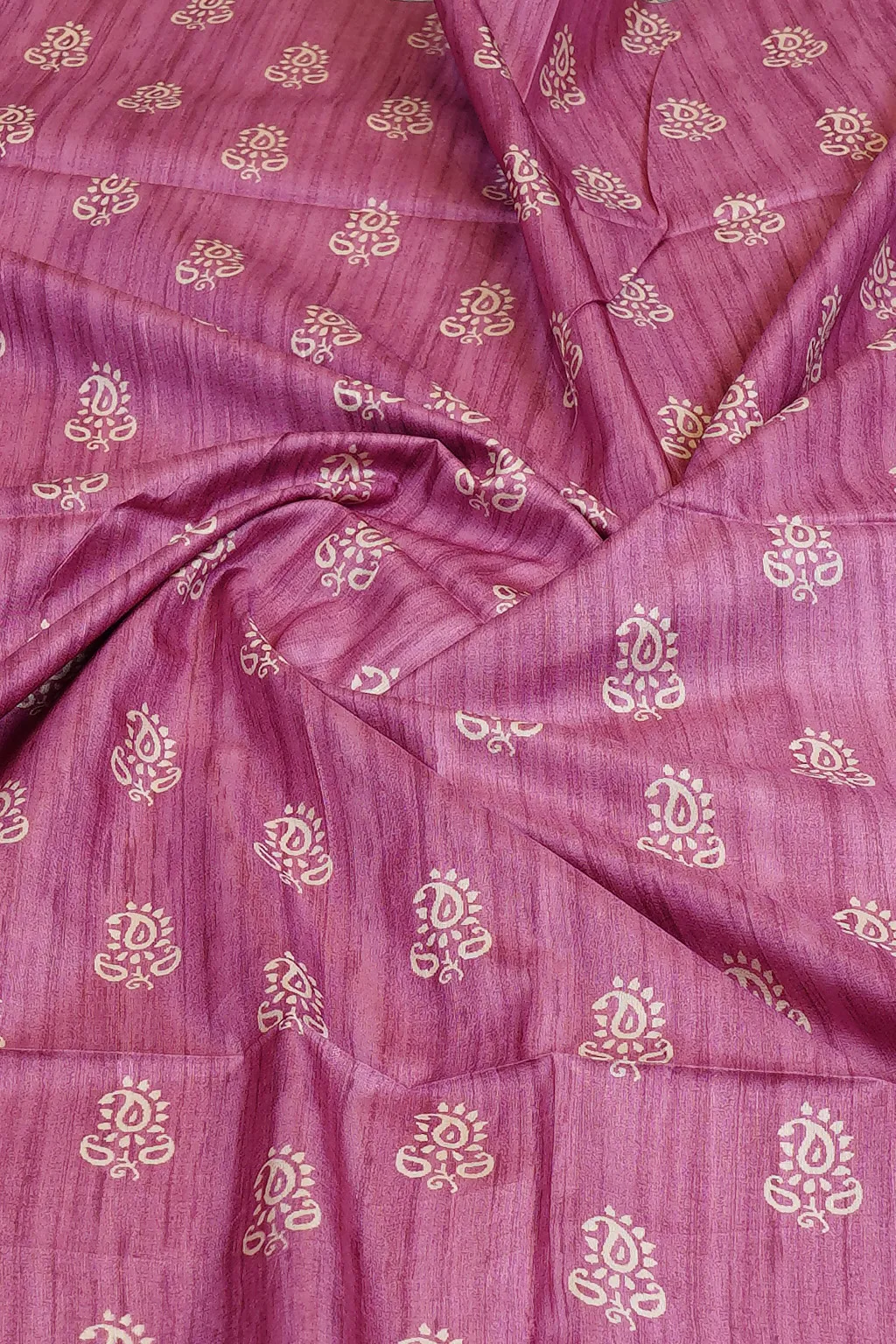 Pink Madhubani Story Saree