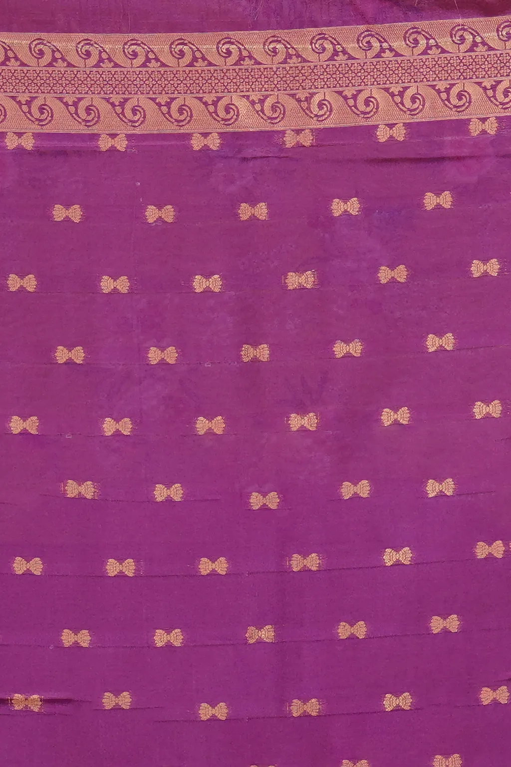 Golden Rose Fancy Saree - Image 3
