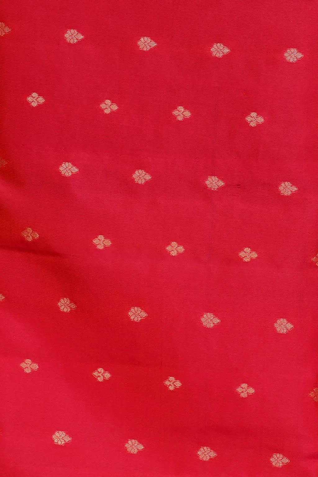 Teal Green Soft Silk Saree with Coral Brocade Pallu - Image 3