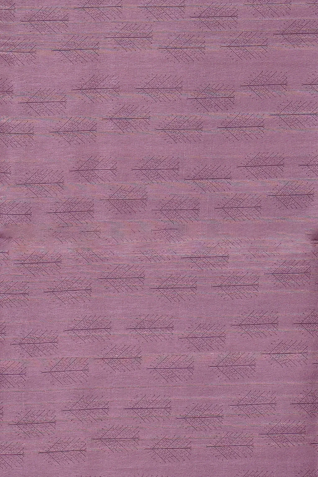 Mauve Scenic Print Semi Tussar Saree - Image 3