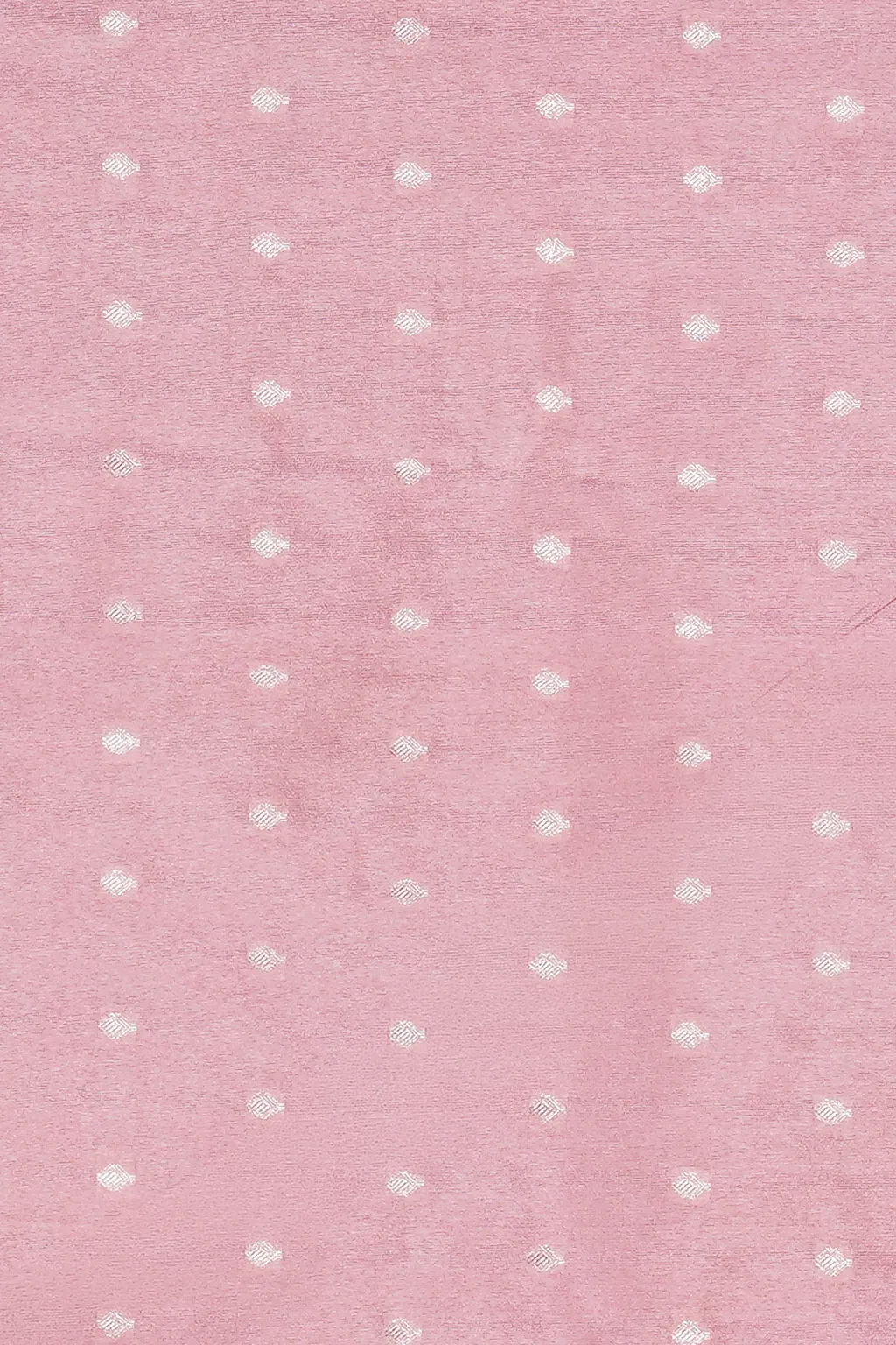 Pink Semi Tussar Embroidered Saree - Image 3