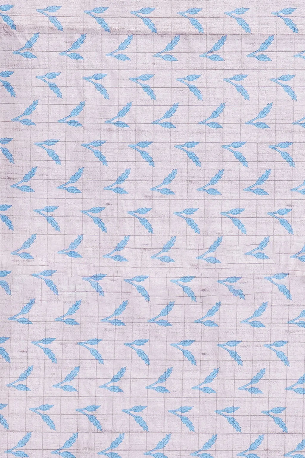 Bluebell Mist Tussar Silk - Image 3