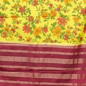 Citrus Garden Printed Crepe