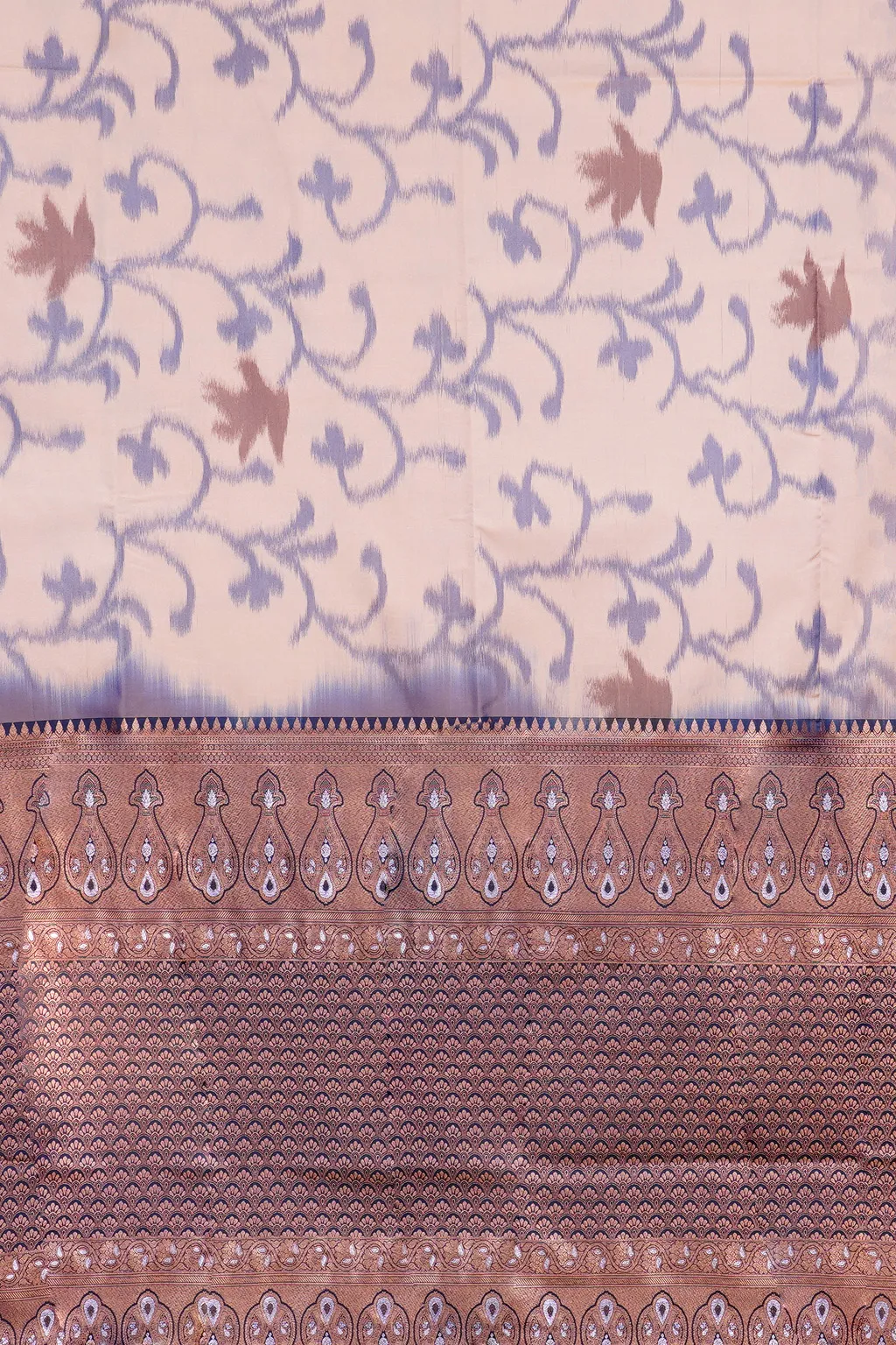 Rose Mist Semi Soft Silk Saree