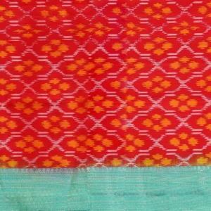 Crimson Glow Soft Silk Saree