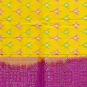 Radiant Yellow Soft Silk Saree