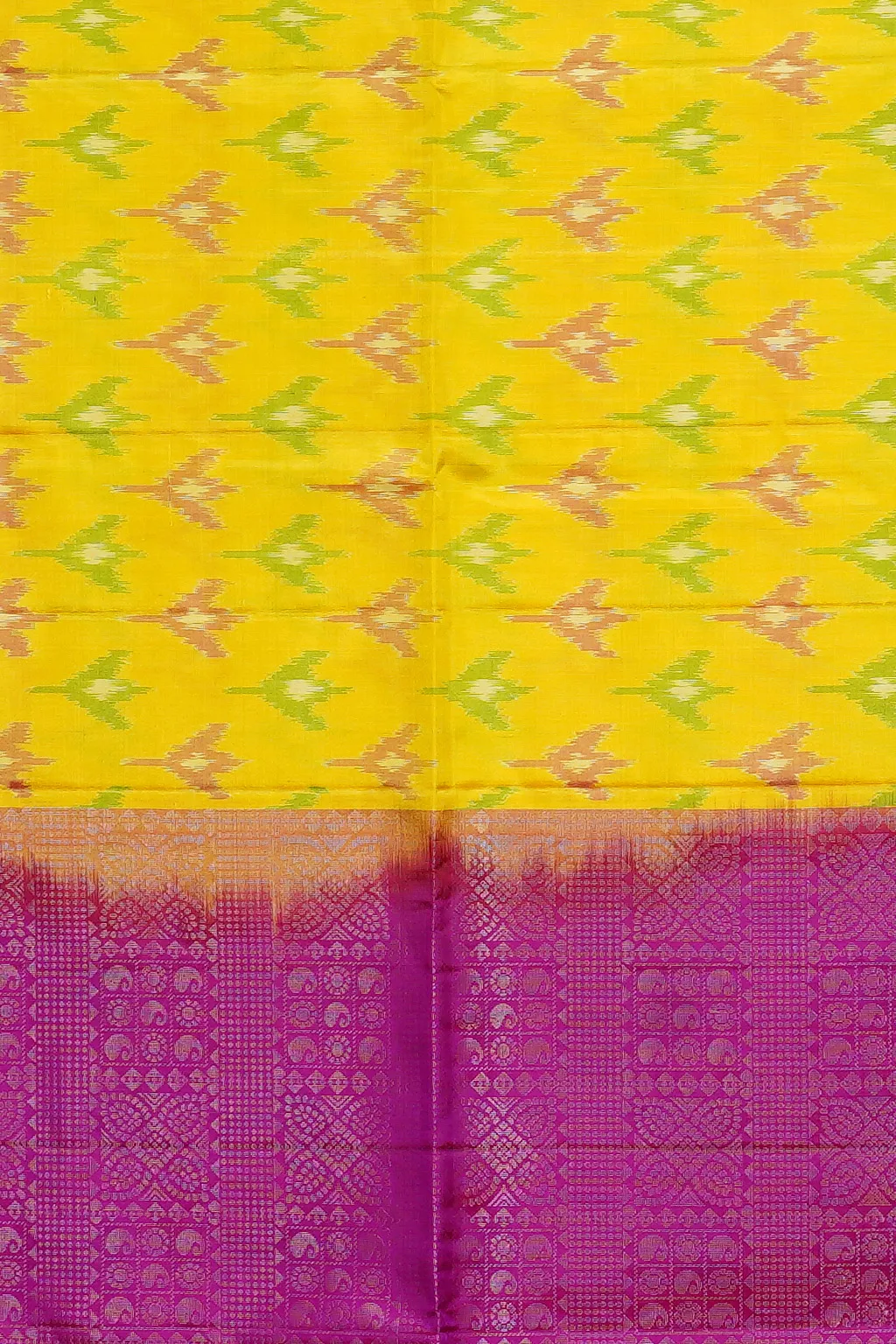 Radiant Yellow Soft Silk Saree