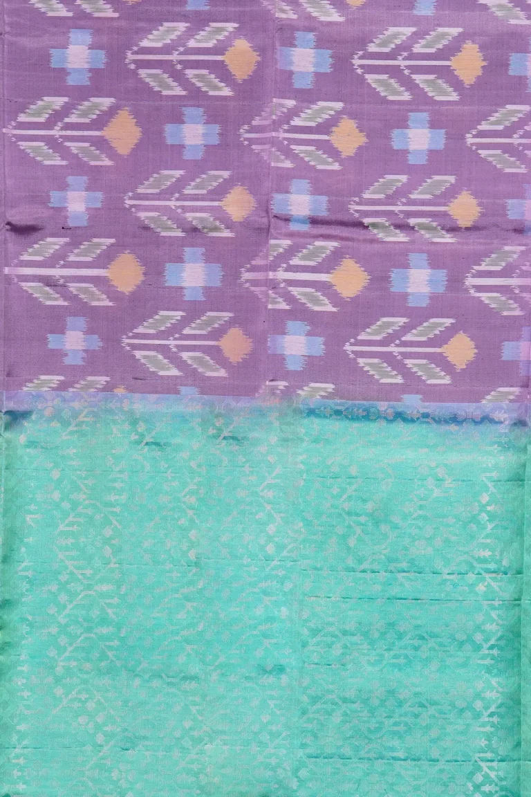 Lavender Bloom Soft Silk Saree