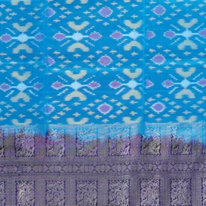 Royal Blue Soft Silk Saree