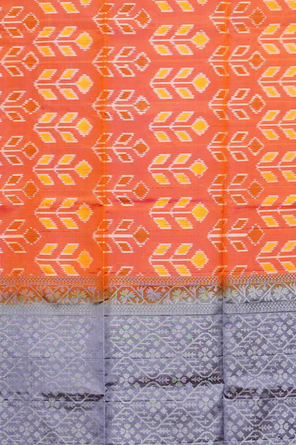 Peach Weave Soft Silk Saree