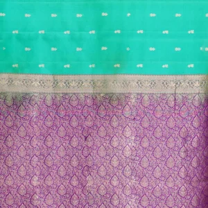 Sea Green Soft Silk Saree