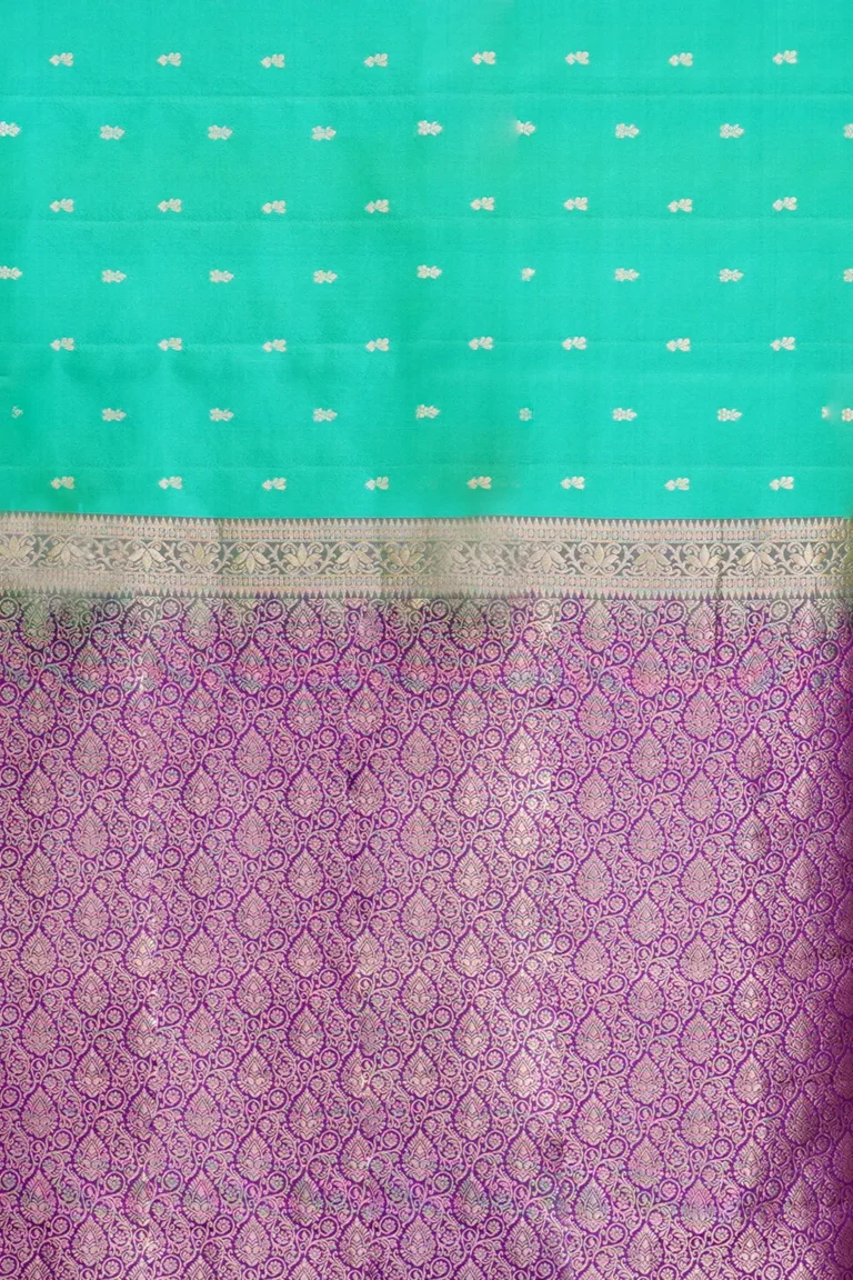 Sea Green Soft Silk Saree