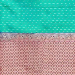 Aqua Rose Gold Soft Silk