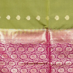 Olive Pink Semi Soft Silk