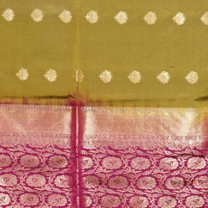 Olive Pink Semi Soft Silk
