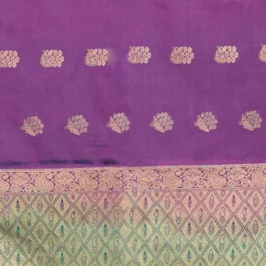 Royal Violet Semi Soft Silk