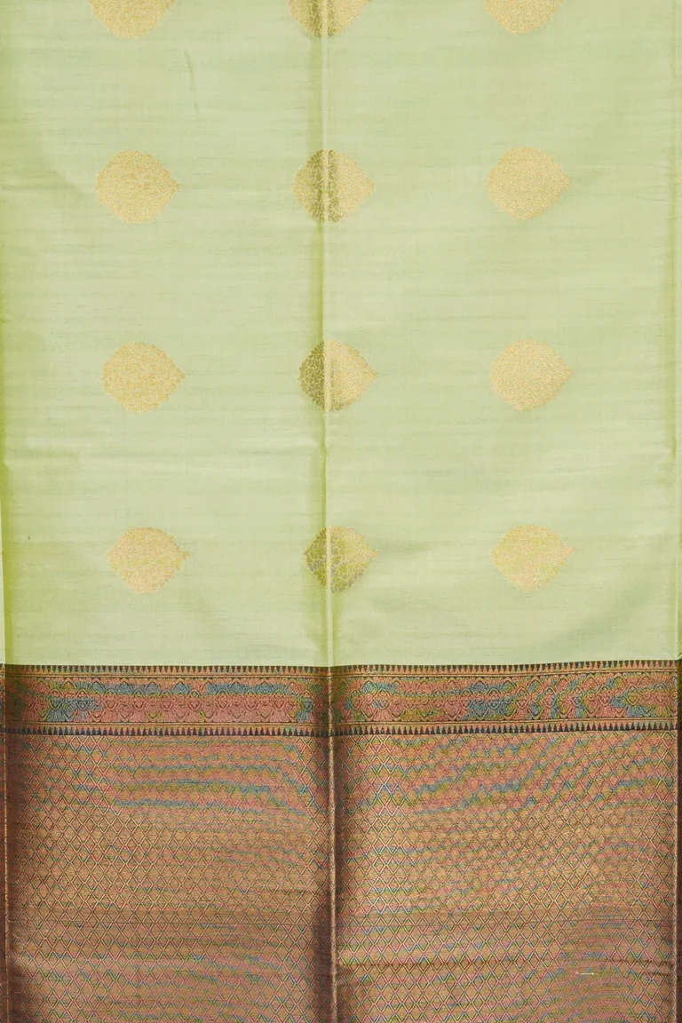 Pistachio Antique Gold Soft Silk