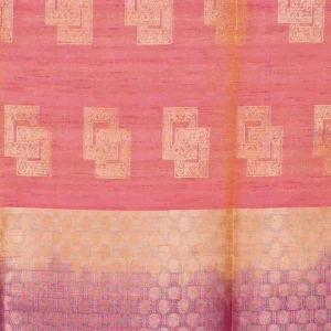 Pink Geometric Soft Silk