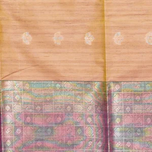 Peach Mosaic Soft Silk