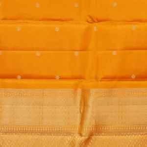 Marigold Gold Silk Saree