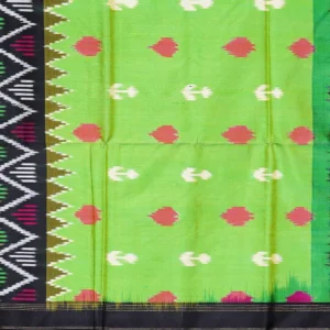 Parrot Green Heritage Silk