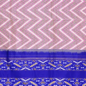 Candy Pink Zigzag Silk