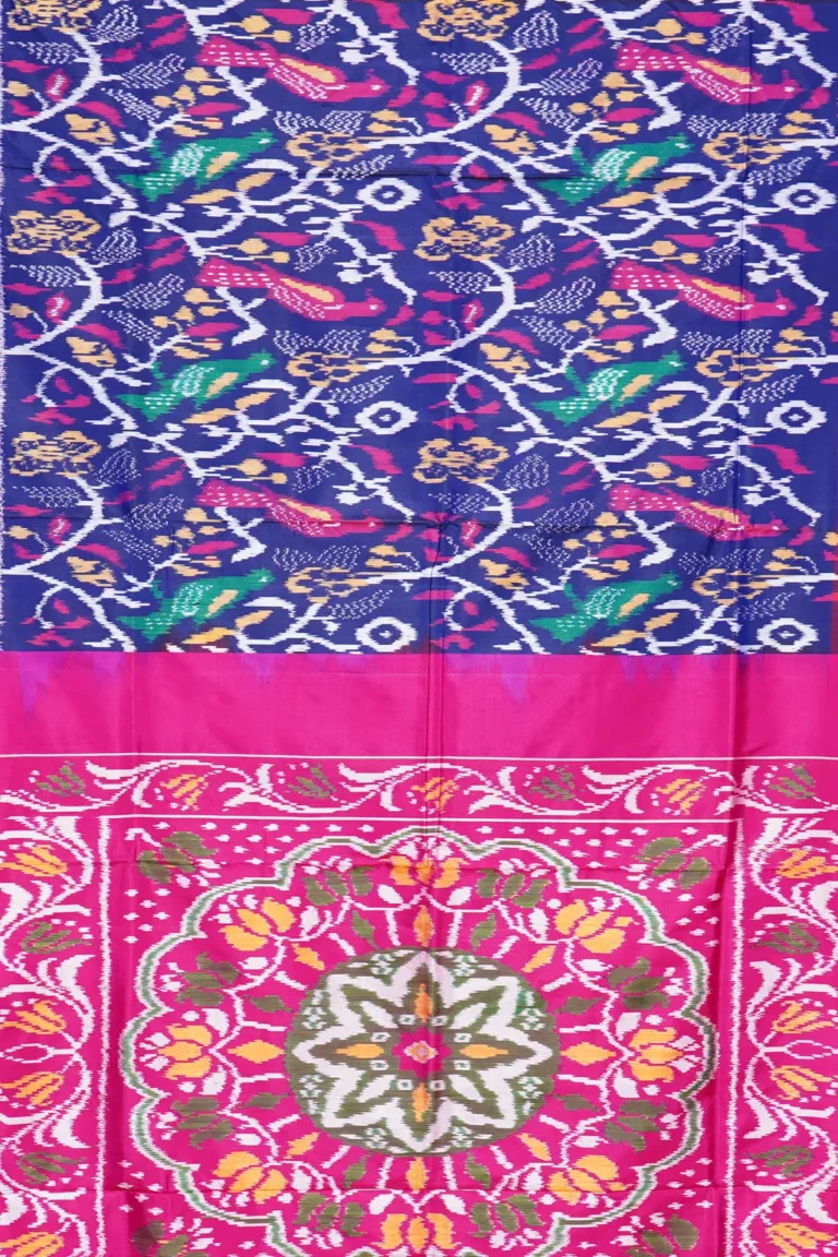 Midnight Floral Silk