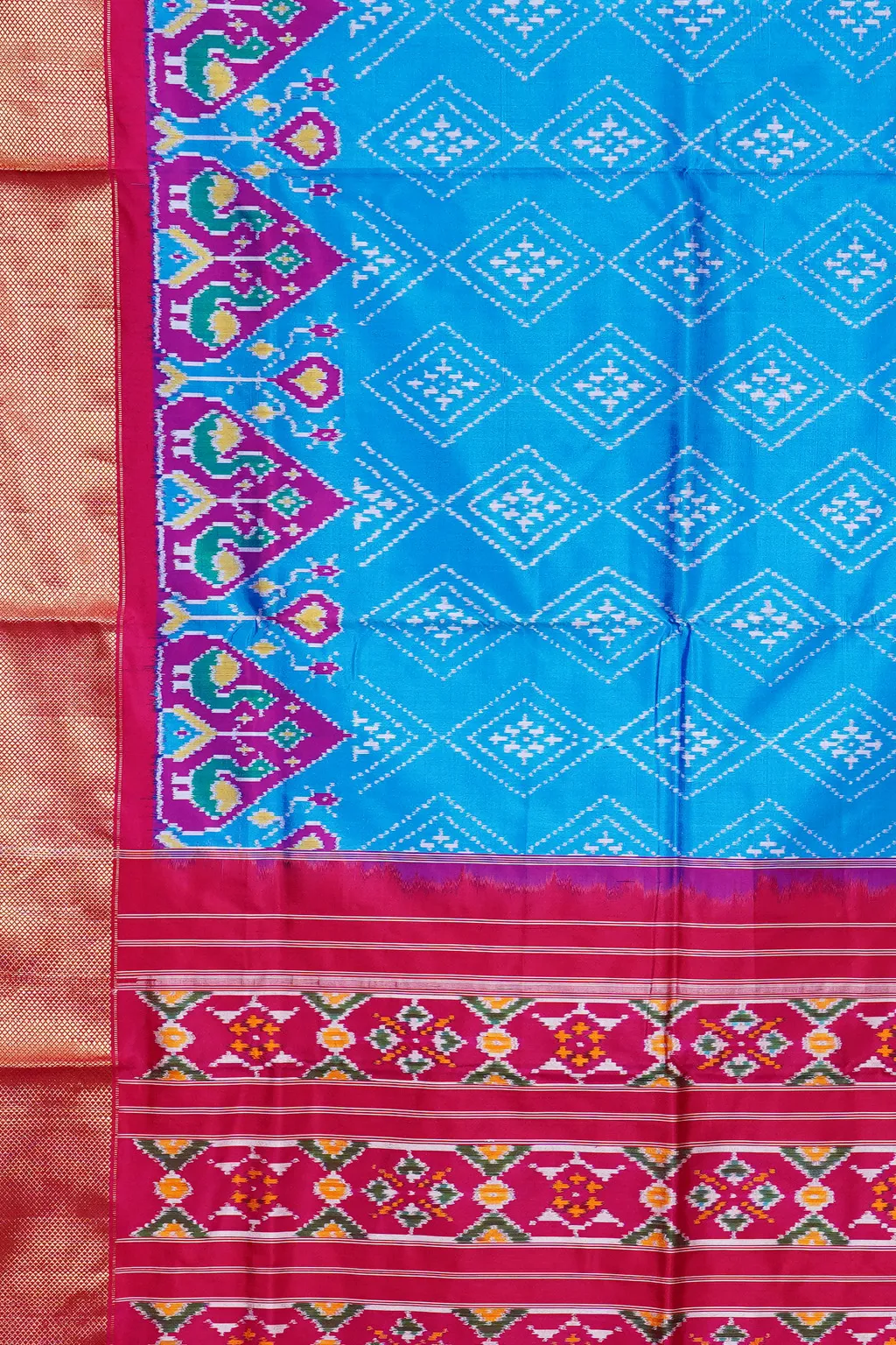 Sky Blue Heritage Silk