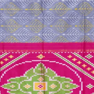 Mist Grey Pink Silk